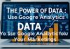 Die Macht der Daten: Wie Sie Google Analytics für Ihr Marketing nutzen The Power of Data: How to Use Google Analytics for Your Marketing