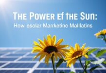 Die Macht der Sonne: Wie Sonnenmarketing Ihre Marke strahlen lässt The Power of the Sun: How Solar Marketing Makes Your Brand Shine