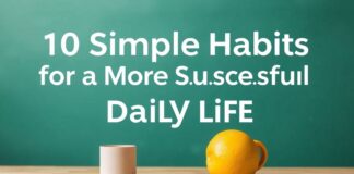 10 Einfache Gewohnheiten für einen erfolgreicheren Alltag 10 Simple Habits for a More Successful Daily Life