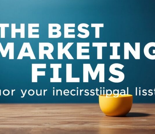 Die besten Marketing-Filme für Ihre nächste Inspirationsliste The best marketing films for your next inspiration list
