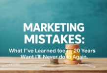 Marketing-Mistakes: Was ich in 20 Jahren gelernt habe (und was ich nie wieder tun werde) Marketing Mistakes: What I've Learned in 20 Years (and What I'll Never Do Again)