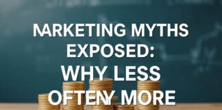 Marketing-Mythos entlarvt: Warum weniger oft mehr ist Marketing Myths Exposed: Why Less is Often More