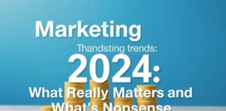 Marketing-Trends 2024: Was wirklich zählt – und was Quatsch ist Marketing Trends 2024: What Really Matters – and What's Nonsense