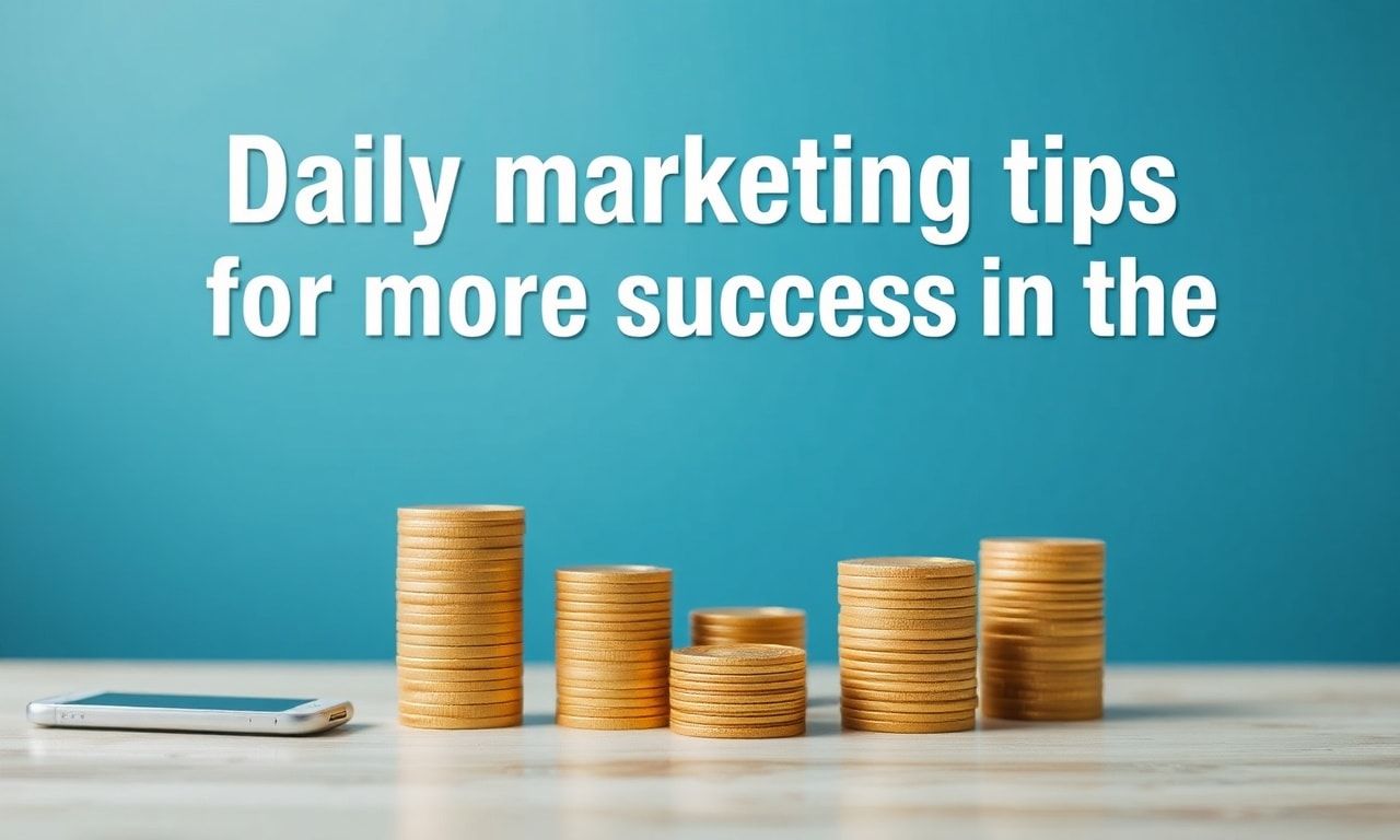 Tägliche Marketing-Tipps für mehr Erfolg im digitalen Zeitalter